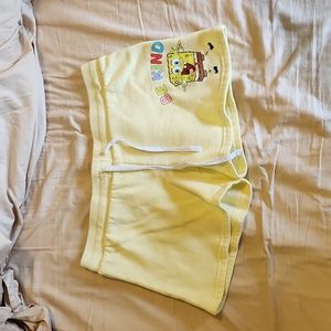 Spongebob SquarePants Booty Shorts - Size Large